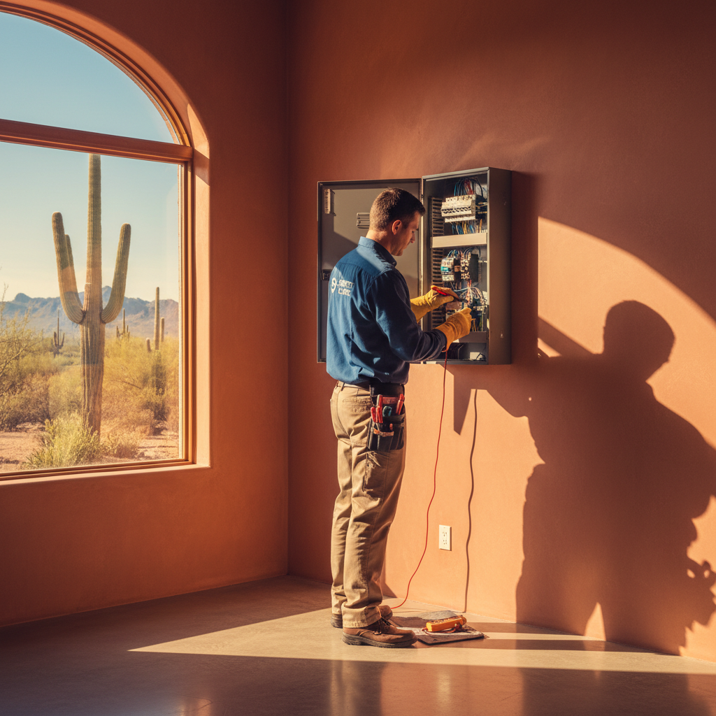 All About Electric at work in Tucson